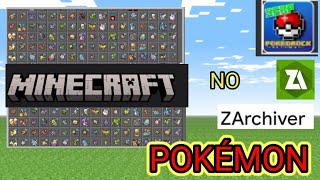 How to download Pokémon mod for Minecraft no zarchiver || DS1 GAMER || Minecraft || screenshot 4