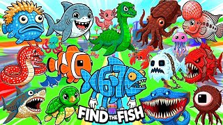 How To Get All 80 FISH in Find the Fish 🔥 Roblox