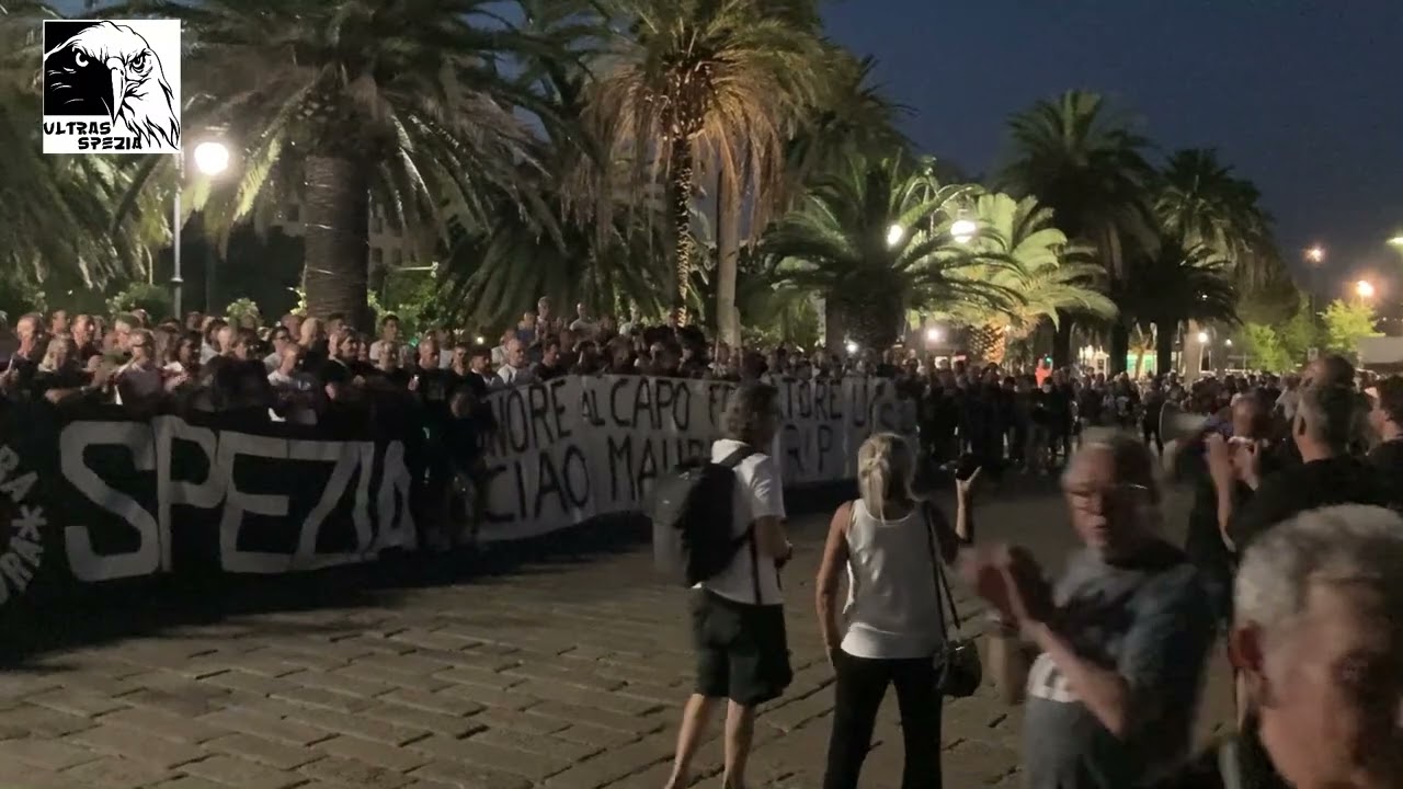 ULTRAS SPEZIA IN ONORE AL CAPO FONDATORE