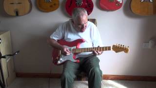 Video thumbnail of "Love changes everything. The Shadows cover by Phil McGarrick. FREE TABS"