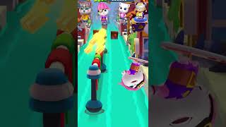 Crazy Run Game Battle 🔥 |  Gold Run 🆚 Tom Hero 🆚 tom time | Mash 3d fun |🎯 Who Will Win ?  | Gaming screenshot 2