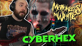 Motionless In White - Cyberhex REACTION AND LIVE PLAYTHROUGH | Rocksmith Metal Gameplay