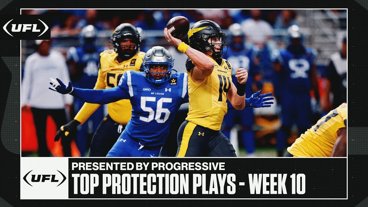 Top Protection Plays of Week 10 presented by Progressive | United ...
