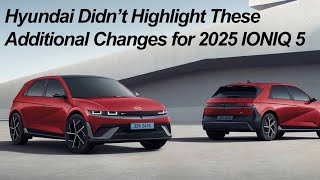 Hyundai Didn’t Highlight These Smaller Changes on 2025 Ioniq 5