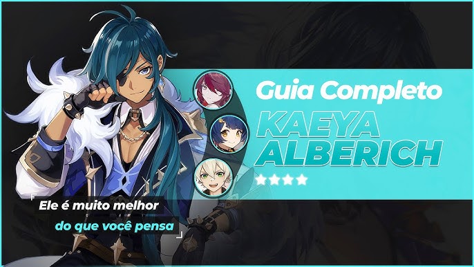 Kaeya é um os personagens mais underrated de Genshin o-o Genshin