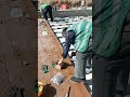 Bamboo floor installation