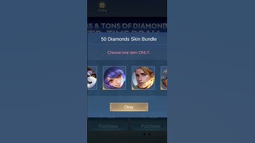 Mobile Legend Bang Bang ||  Skin Bundle 50 diamond || #mobilelegends @Elgin  #short #youtubeshorts