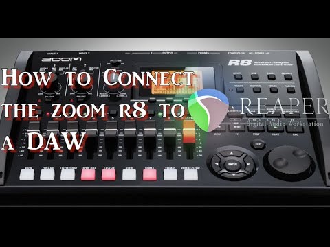 How to use the Zoom R8 as an Audio Interface (2019)