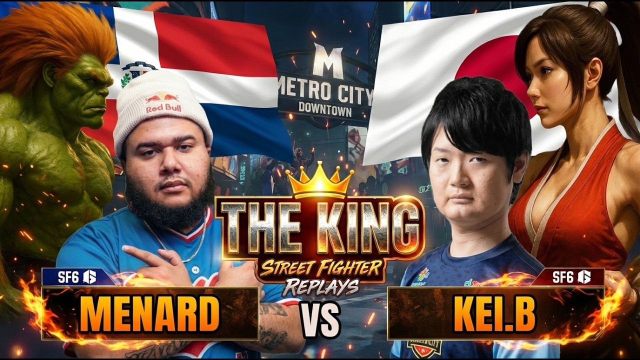🔥 SF6 ▰ MENARD (Blanka) vs KEI.B (Mai) ▰ Street Fighter 6 🔥