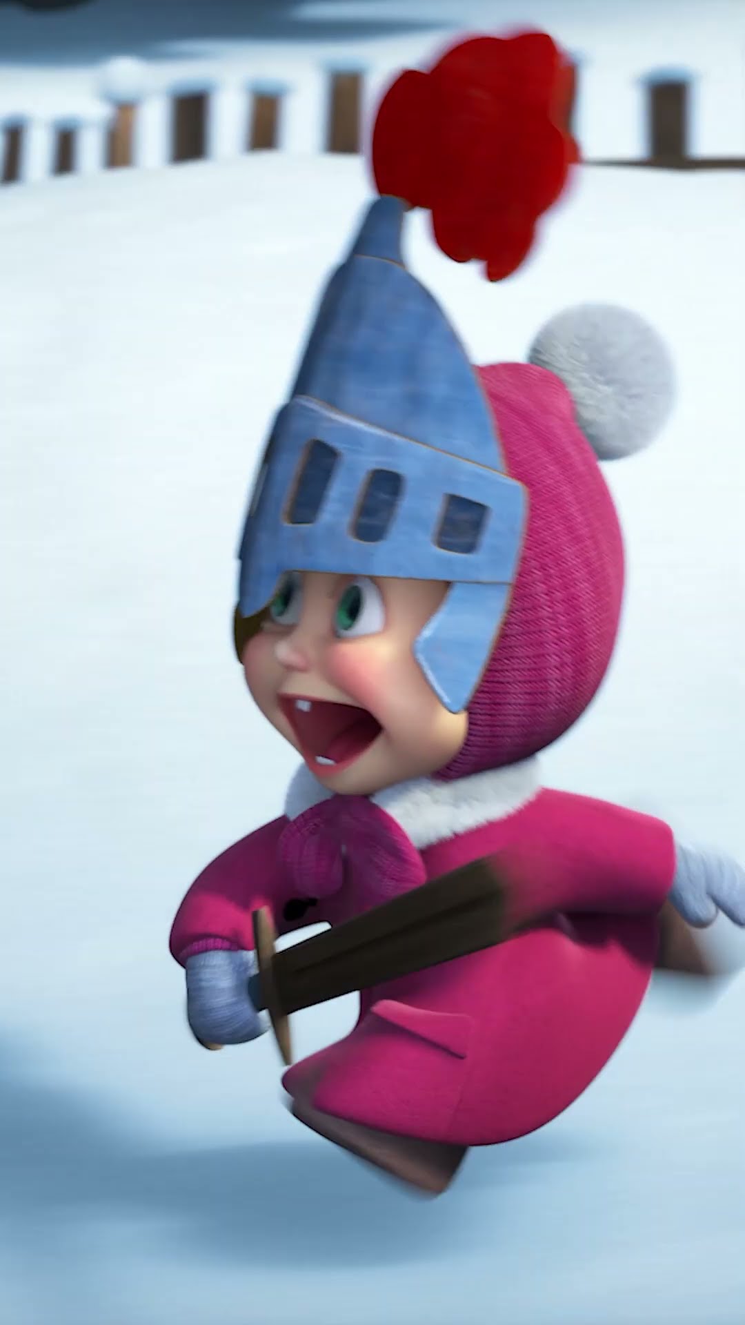 ? Intento fallido ?⚔️ #Shorts #mashabear #mashaoso #mashabear #animación #niños