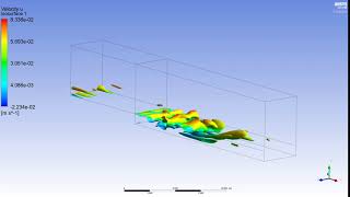 Q criterion Velocity Isosurface BFS DES