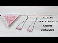 TUTORIAL PUNTADA PEYOTE PENDIENTES ROSAS