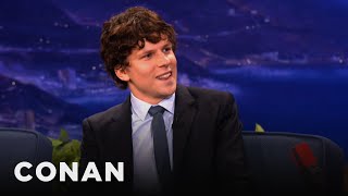 Jesse Eisenberg’s Success Has Had Unintended Consequences | CONAN on TBS