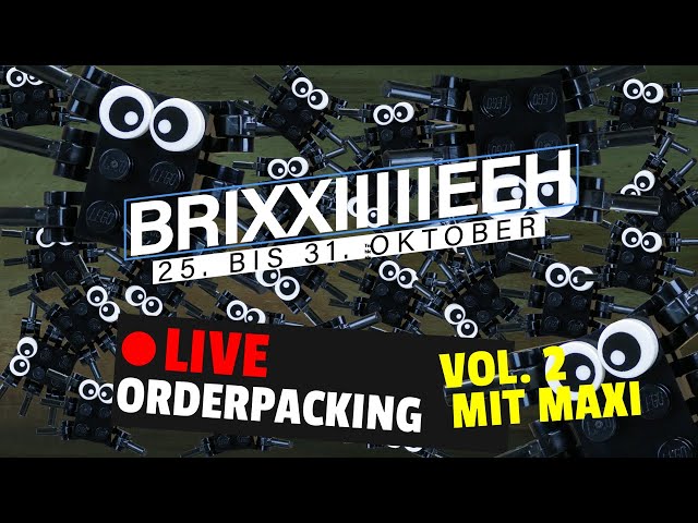 🔴 LIVE Orderpacking & PartOutParty VOL.2  | It's Strange