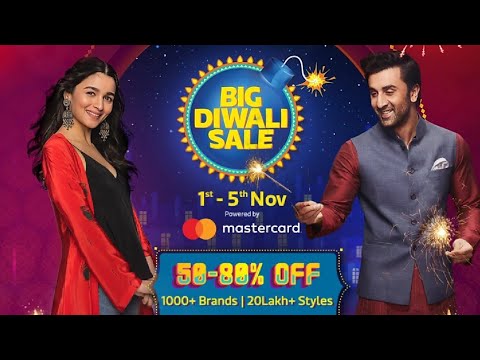 Flipkart Big Diwali Sale 2018 | Big Discount & Big Cash Back Online Shopping Flipkart