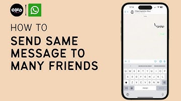 📢 How to Send One Message to Many Friends on WhatsApp | Broadcast on WhatsApp (2023) 🚀
