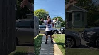 Guy does TikTok basketball beer challenge and can hits him on his face