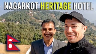 $100 HERITAGE HOTEL in Nagarkot Nepal 🇳🇵