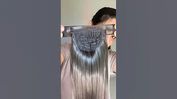 Best Ponytail Extensions| My Best Amazon Find 🤩🤩 Long Ponytail #shorts #youtubeshorts #hairstyle