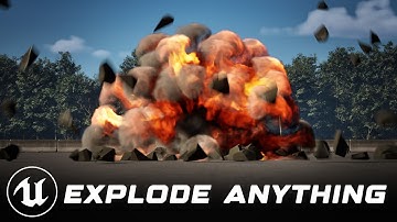 Create An Explosion in Unreal Engine 5 Tutorial