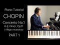 Chopin Concerto No.1 in E minor, Op.11 Tutorial - Part 1 of 3