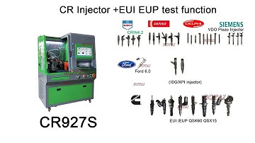 CR927S common rail eui eup  test bench - EUI M11 test