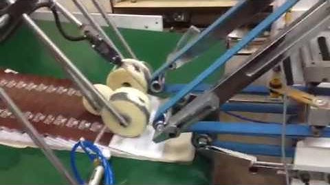 GK G crash bottom lock corrugated carton cardboard paper gluing and folding machine