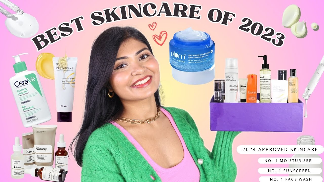 BEST SKINCARE OF 2023 🏆 NO.1 Skincare Products I am Taking into 2024 🎉