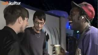 Bloc Party - Backstage before the concert