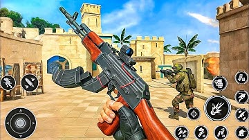 Counter Terrorist Combat Mission.2025 - Gun Strike Game - Banduk Wala Game - Android Gameplay