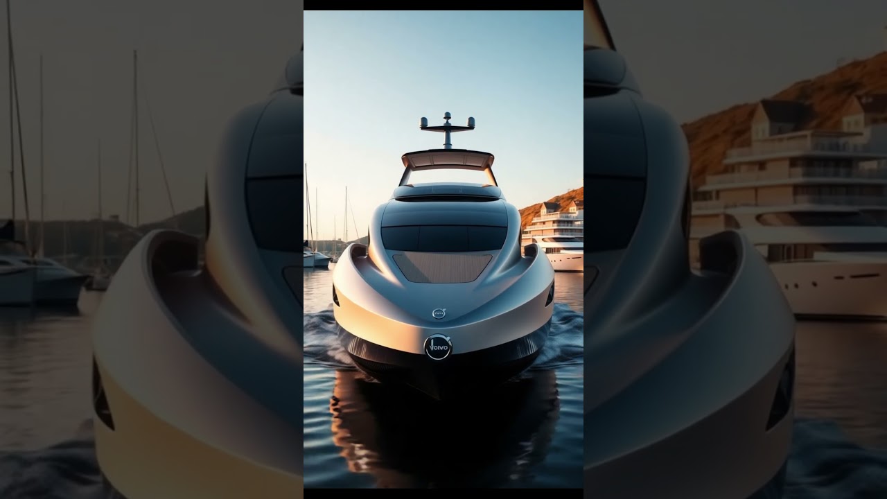 Volvo XC90 Yacht Concept Scandinavian Luxury at Sea 💦🔥