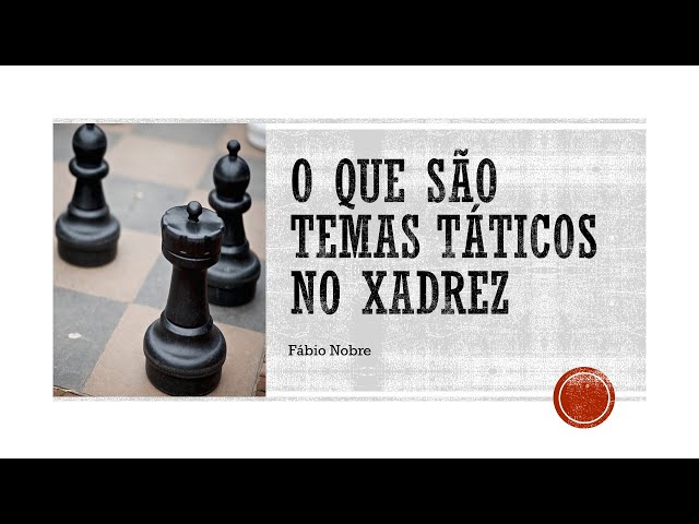 Academia de Xadrez de Campos - 🙄Mas o que é Tema Tático