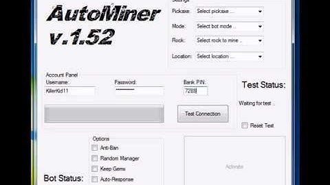 AutoMiner - Runescape