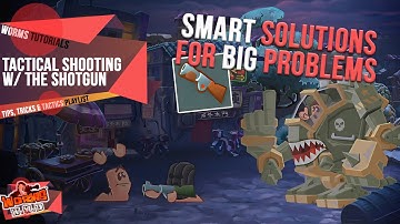 Tactical Shooting with the Shotgun | Tips, Tricks & Tactics | Worms WMD Tutorials🎥