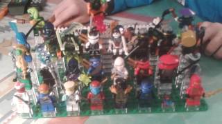 Lego ninjago 34 figuren set 1