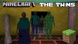 GRANNY VE ARKADAŞLARI MİNECRAFT KARAKTERİ OLDU! -The Twins Minecraft Modu