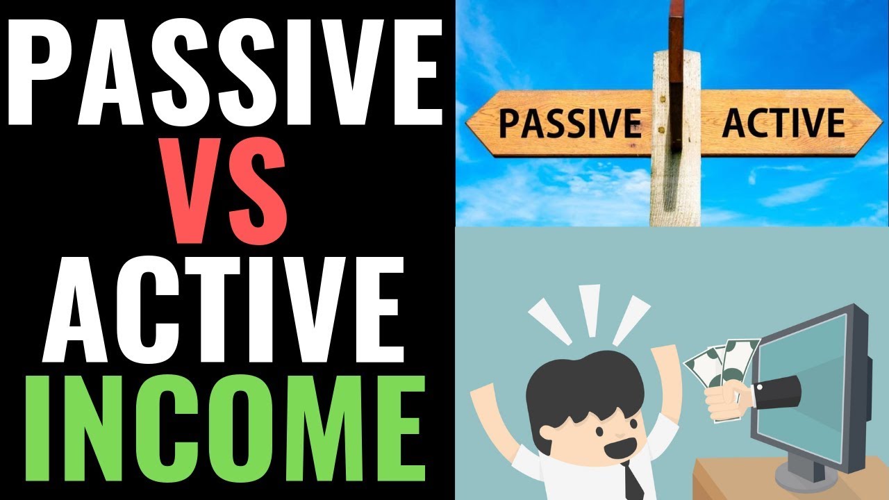 Passive Income Vs Active Income | How to Make Passive Income Online