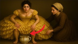The horrific truth about how Victorian women used the toilet in those huge puffy dresses!