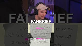 Dieser Fanbrief Tut Rezo Weh