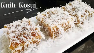 Traditional Kuih Kosui哥瑞糕～吃到小时候的味道与口感(糕点篇004)