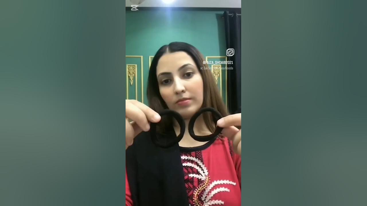 Easy hair bun👀🤍 YouTube