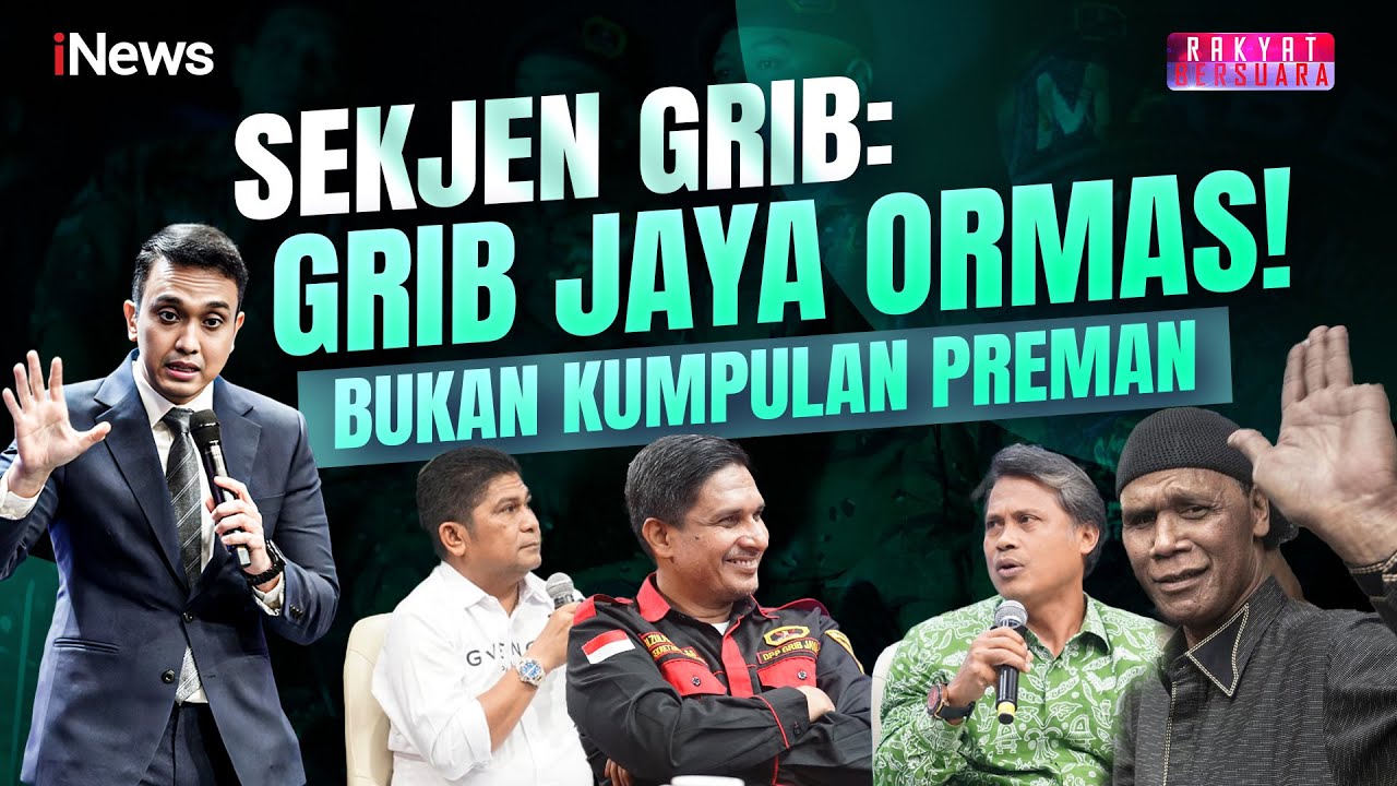 Tumpas Sebut Rentetan Kasus Terkait GRIB, Tim Hercules: Kenapa hanya Kami? | Rakyat Bersuara | 13/5