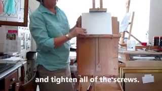 How to set up a French Easel.