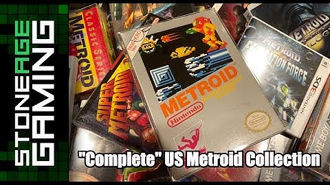 Stone Age Gaming - "Complete" US Metroid Collection
