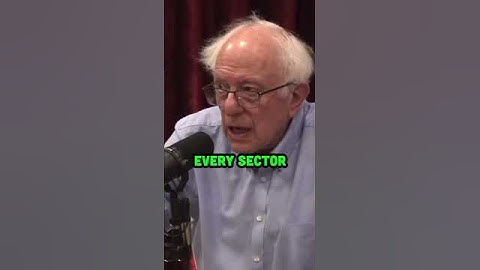 Bernie Sanders shares disturbing fact with Joe Rogan on JRE 😳🤯