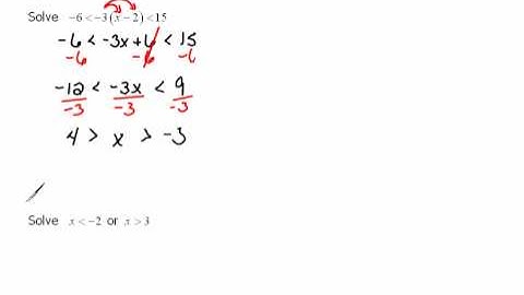 Compound Inequalities pt. 2  2.5