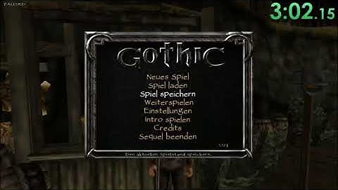 Gothic Sequel Pheonix quest speedrun in 8:33:64