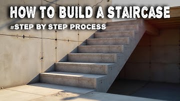 How to build Stairs | Reinforcement Design | Step by step | Staircase Design #staircase