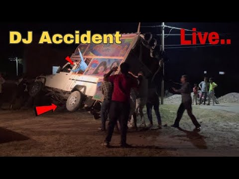 Dj Pick up Palti Kha Gaya   DJ Accident Video  DJ Pickup Accident 