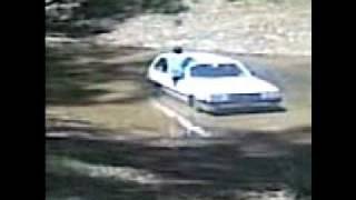 Lasseter Rover Crew - Daniel Drives through Dam